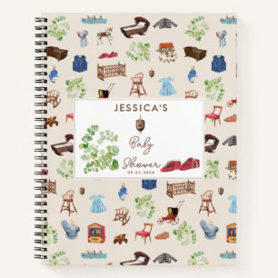 Genderneutrale  Speelgoed Baby shower Geschenklijs Notitieboek