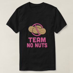 Genderonderzoek team nr. Nuts meisje komt overeen T-shirt