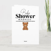 genderonthulling | Bi-raciaal meisje binnen Kaart (Achterkant)