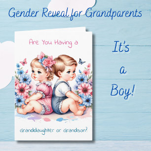genderonthulling   Je hebt een kleinzoon Kaart