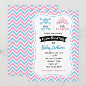 Genderonthullingen (prinses of piraat) kaart (Voorkant / Achterkant)