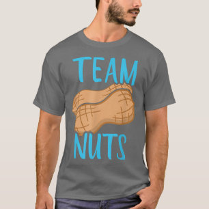 GenderopenbaartTeam Nuts Boy die Familie Par aanpa T-shirt