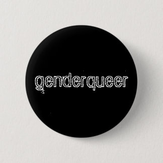 "Genderqueer"-Button Ronde Button 5,7 Cm