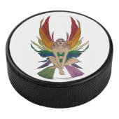 Genderqueer Faerie Hockey Puck (3/4)