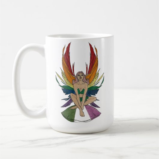 Genderqueer Faerie Koffiemok (Links)