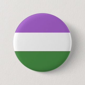 Genderqueer Gendergelijkheid Transbinair Ronde Button 5,7 Cm