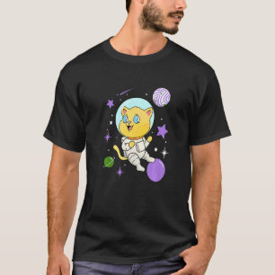 Genderqueer Kat In De Ruimte Genderqueer Trots T-shirt