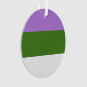 GENDERQUEER PRIDE 2014 PRIDE.png Ornament (voorkant)