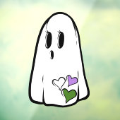 Genderqueer Pride Geest Raamsticker (Vel 3)