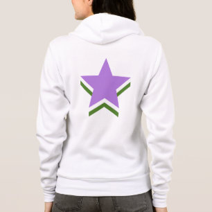 Genderqueer pride sterren hoodie