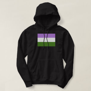 Genderqueer Pride-vlag Hoodie