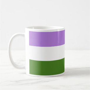 Genderqueer Pride Vlag Koffiemok