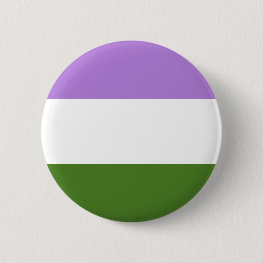 Genderqueer Pride Vlag LGBT Pride Ronde Button 5,7 Cm (Voorkant)