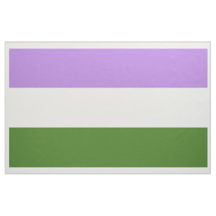 Genderqueer Pride Vlag Stof