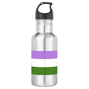 Genderqueer Pride Vlag Waterfles
