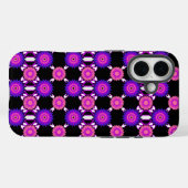 Genderqueer-pride/zwart spiegelpatroon Case-Mate iPhone case (Achterkant (horizontaal))