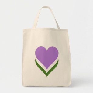 Genderqueer-prideharten Tote Bag