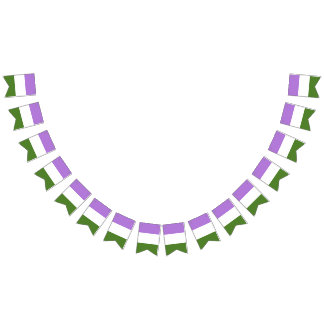 Genderqueer-pridevlag banner