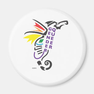 Genderqueer Symbol Magnet Magneet