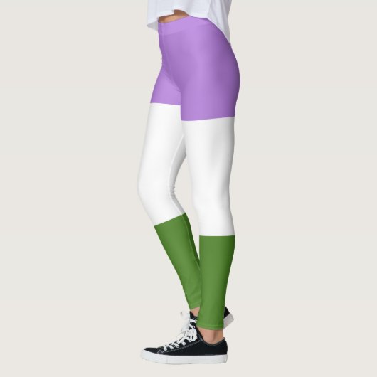 GenderQueer vlag Leggings (Links)
