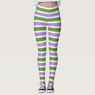 Genderqueer Vlag Smalle Streep Leggings