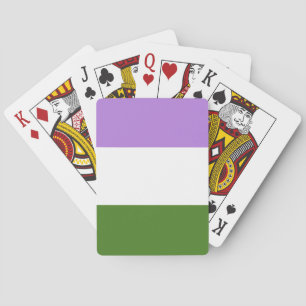 Genderqueerkaarten Pokerkaarten