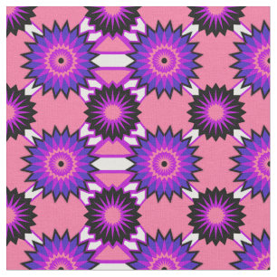 Gendervloeibaarheid Pride naadloos roze bloempatro Stof