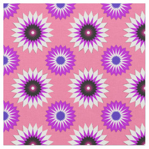 Gendervloeibaarheidspridekleuren/roze bloempatroon stof