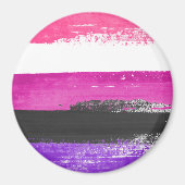 Gendervloeide Pride Paint Magneet (Voorkant)