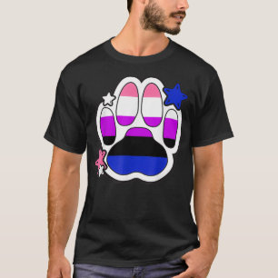 Gendervloeiende poes LGBTQ Maand Gay Rights Pride T-shirt