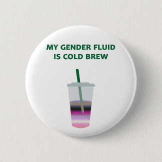 Gendervloeikold Brew Ronde Button 5,7 Cm
