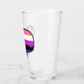 Gendervloeistofangstig, maar geperste walvis glas (Links)