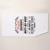 Gendre d'un menuisier incroyable (Serviette de bain)