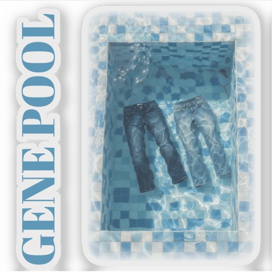 GENE POOL STICKER (Voorkant)
