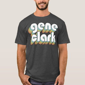Gene Retro Rainbow Typografie Faded Style 1 T-shirt