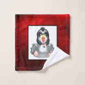 Gene Simmons - canard en caoutchouc de BAISER (Gant de toilette)