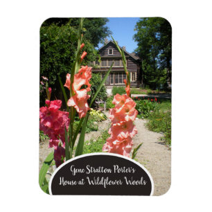 Gene Stratton Porter's House in Wildflower Bossen Magneet