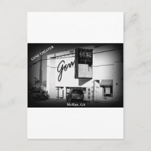 GENE THEATER - McRae, Georgia Briefkaart