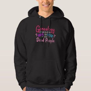 Genealoge genealogie van de familie van de dode me hoodie