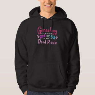 Genealoge genealogie van de familie van de dode me hoodie