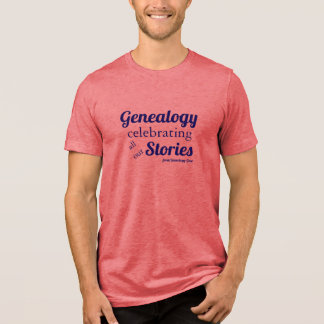 Genealogie – alle verhalen vieren T-shirt