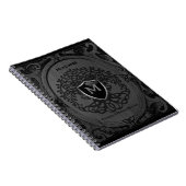 Généalogie Arbre Familial Monogramme Gris Carnet i (Côté Droit)