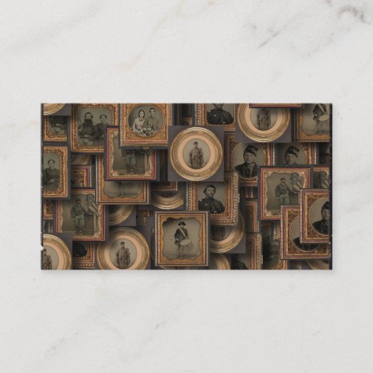 Genealogie Blogger Card Visitekaartje (Voorkant)