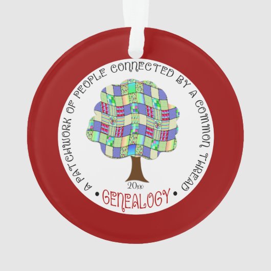 Généalogie de vacances Patchwork Family Tree Fun C (dos)