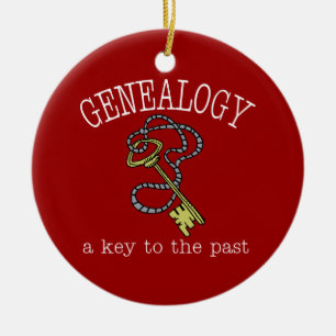 Genealogie een sleutel tot het verleden keramisch ornament