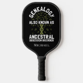 Genealogie Familie Historian Gepersonaliseerd Pickleball Paddle (Voorkant)