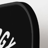 Genealogie Familie Historian Gepersonaliseerd Pickleball Paddle (Links Detail)