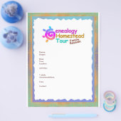 Genealogie Homestead Tour Flyer (Enkel)