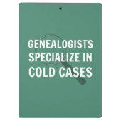 Genealogie klembord (groen) (Achterkant)