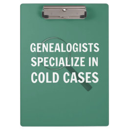 Genealogie klembord (groen)